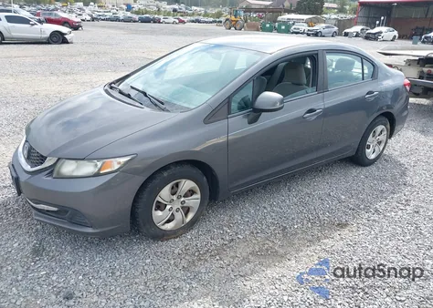 2013 Honda Civic Lx из США, поврежденный, VIN 2HGFB2F55DH559436